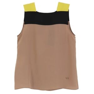 Vintage GUCCI Silk Colorblock Top